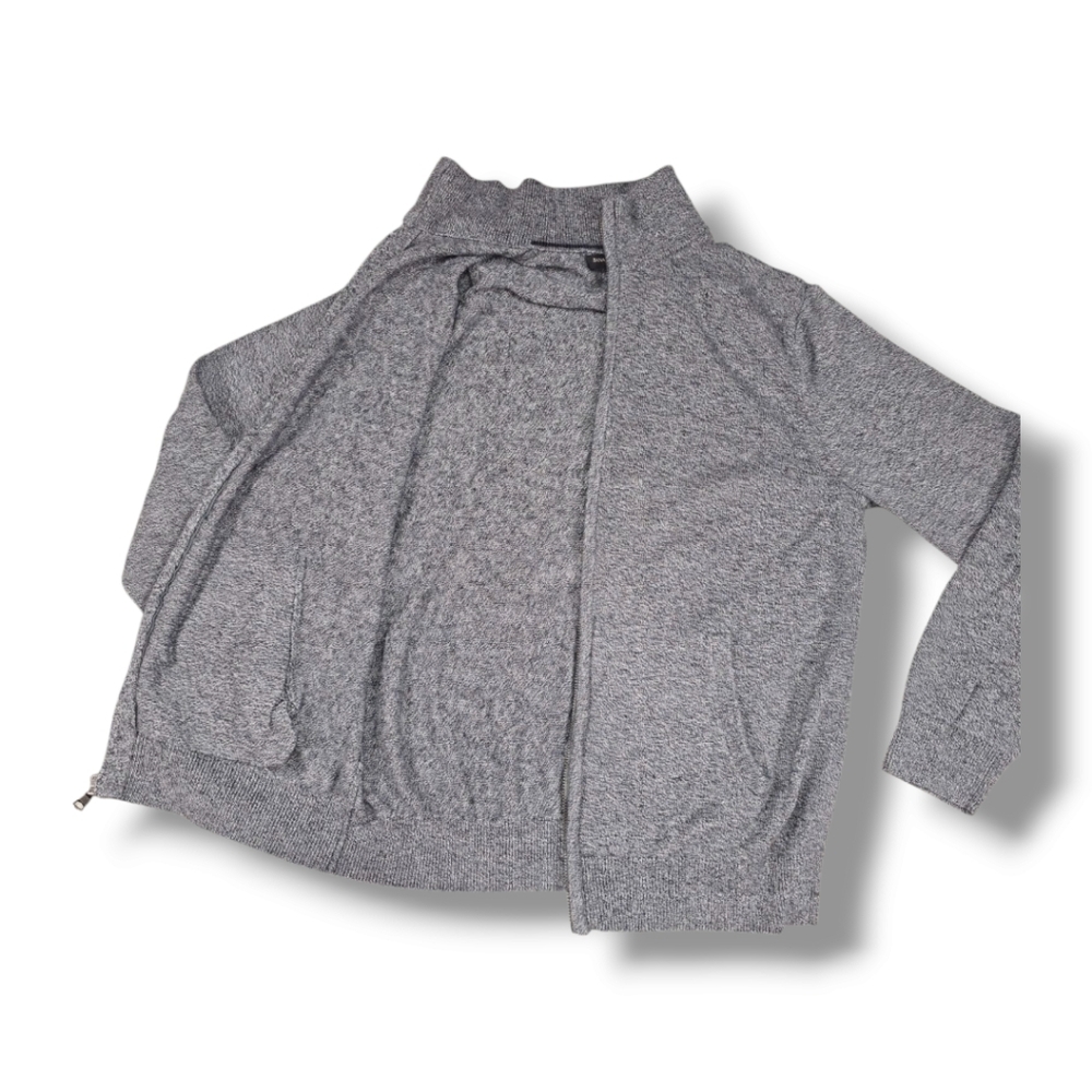 BANANA REPUBLIC FULL ZIP SWEATER - Picture 2 of 8
